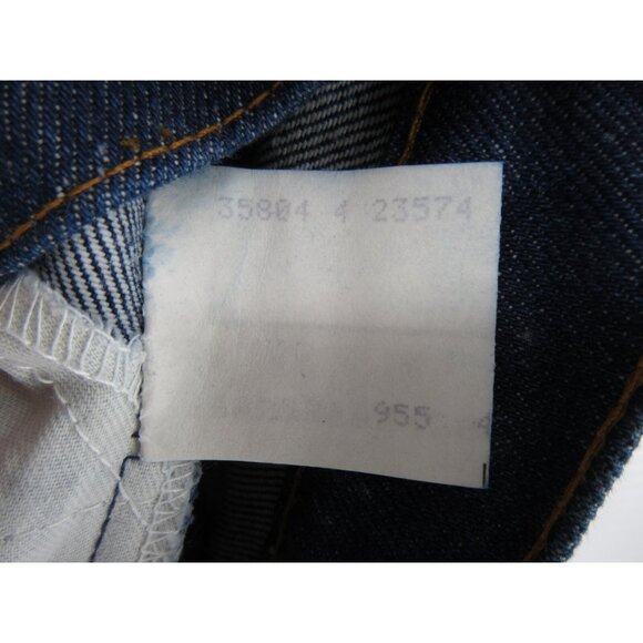 VINTAGE Levis Jeans 28X33 501 Straight Orange Tab 70s 80s Slight Flare - Picture 8 of 10